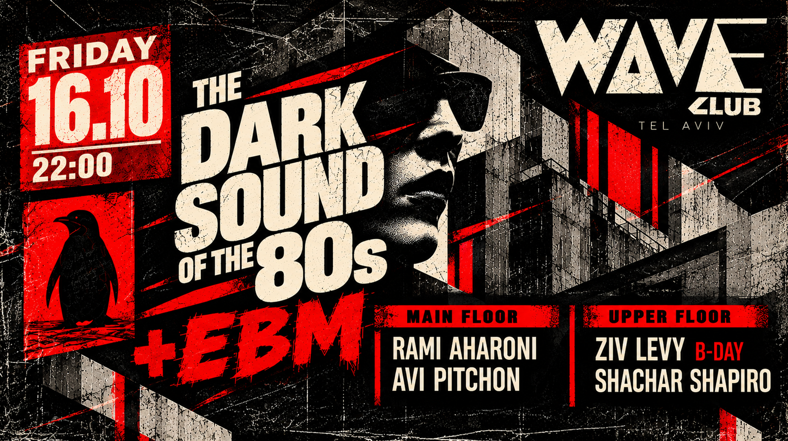 חוזרים לפינגווין   THE DARK SOUND OF THE 80s +EBM